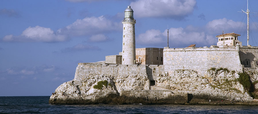 El morro lighthouse in Havana